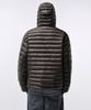 Musinsa Standard [City Leisure] Sheer Ripstop Hooded Light Down Jacket [Mud Grey]