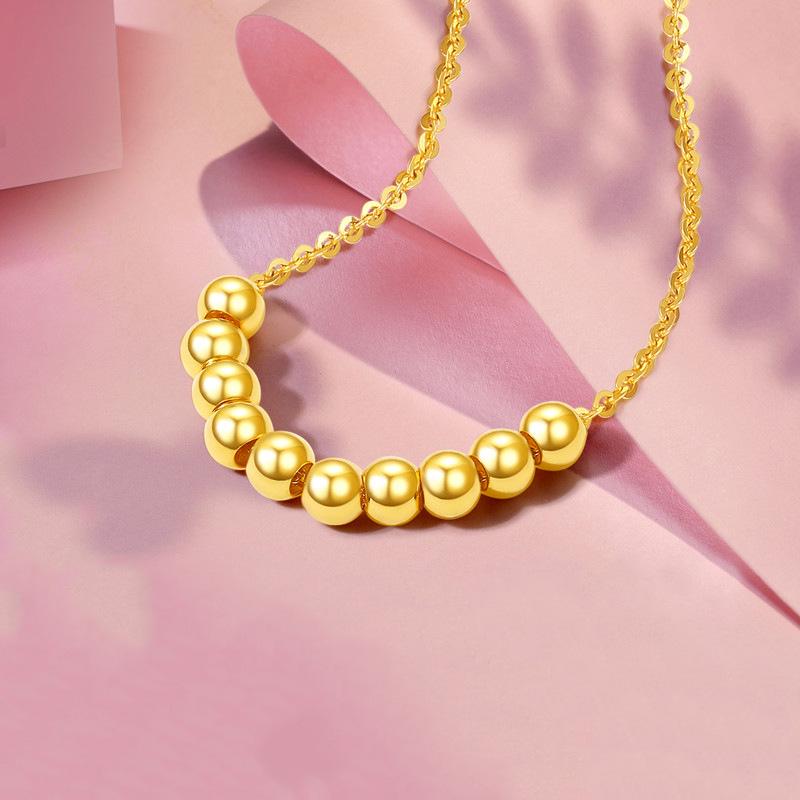 S925 Sterling Silver Women's Tenfold Perfection Necklace - Light Luxury, Niche Design, Luck-Turning Smile, Simple Strong Collarbone Chain