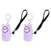 2 SZT. Alarm Bezpieczeństwa Styl Misia Alarmy Awaryjne Brelok Urządzenia Ochronne dla Kobiet Dziewcząt Dzieci