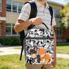 Haikyuu  Insulated Lunch Bag Thermal Bag Reusable,Lunch Container Volleyball Manga High Capacity Tote Lunch Box Food Handbags