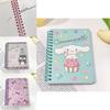 Cute Kuromi A6 Date Book Notebook Sanrio Design With Spiral Bound Lined Sheets