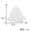 Chrsitmas Series Creative Silicone Molds Xmas Tree Shape DIY Cake Mold Candy Craft Chocolate Biscuits Reusable Baking Tools