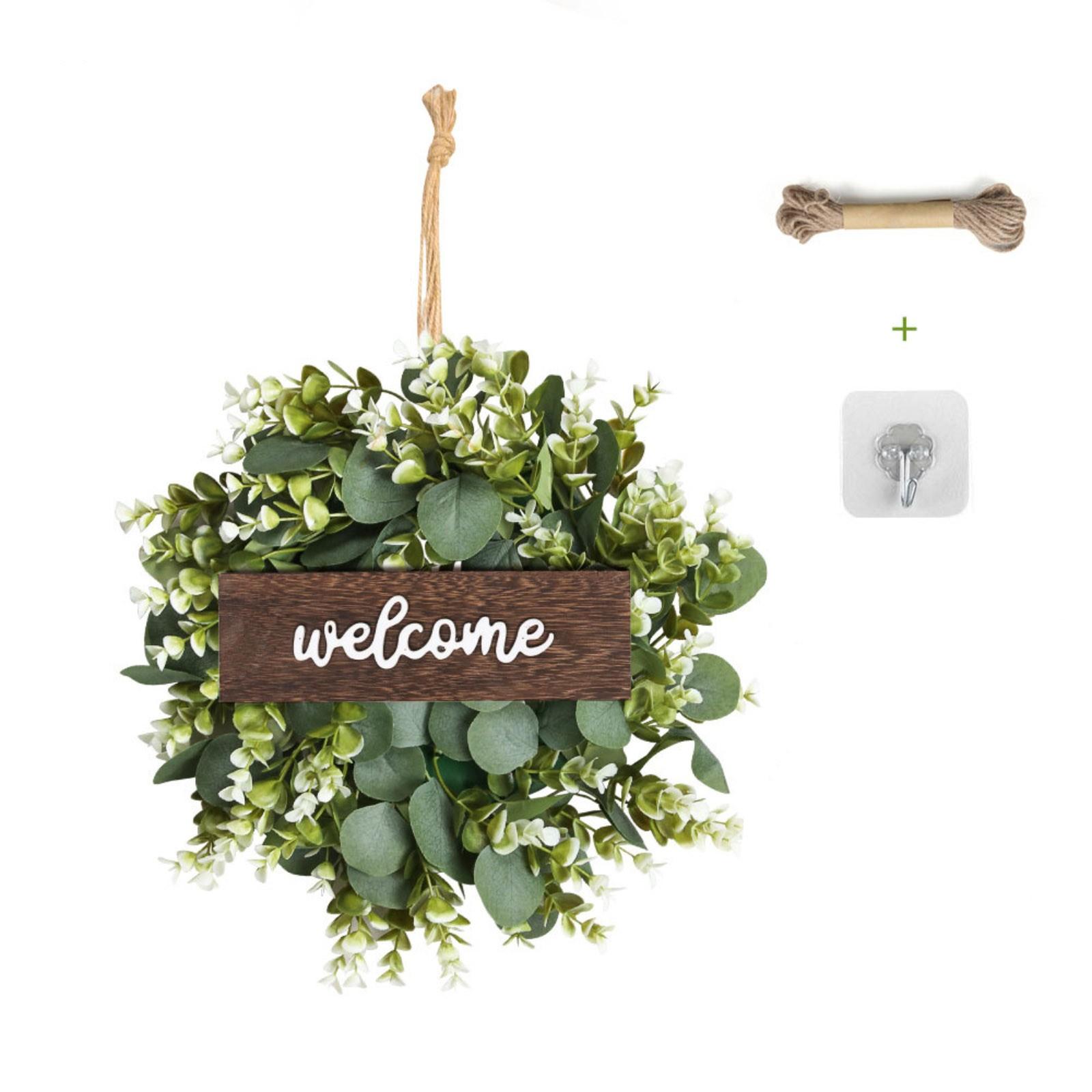 

Украшения на Хэллоуин Венок Висячие Украшения Для Дома Вечеринка Подвесные Реквизиты Для Двери One Size белый