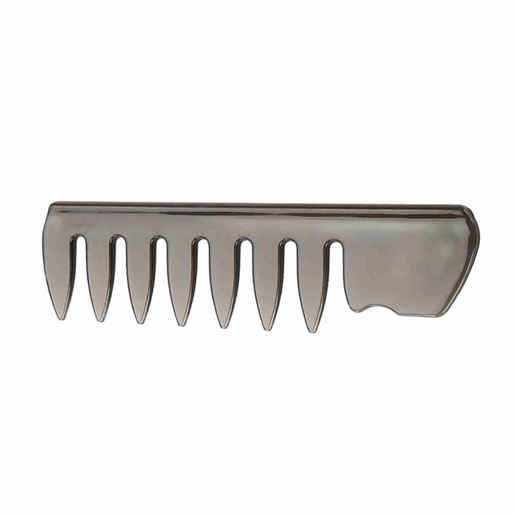 Men Hairdressing Tool Comb Hair Straightening Curling Oil Hair Styling (Fork Comb)
