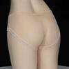 Large Size Sissy Panties Men Mesh Fully Transparent Briefs Silky Smooth Bullet Separation Lingerie Underwear U Convex Underpant
