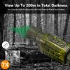 Night Vision Monocular Infrared Monocular with 2.7K Video 48MP Photos Digital Scope for Hunting Wildlife Observation Surveillance Night Vision Scope