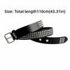 PU Material Women's Leather Belt Needle Buckle Casual Waist Belt  Pants Decoration