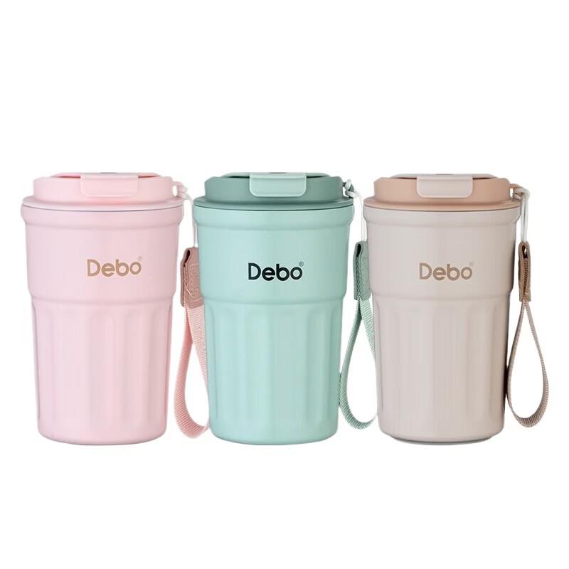 Debo Carlos Stainless Steel Portable Coffee Mug