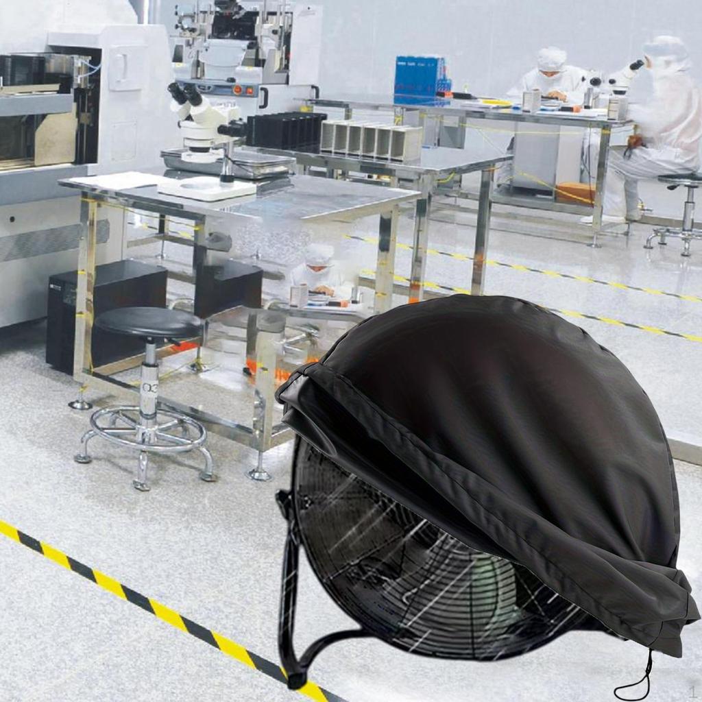 Floor Fan Cover for Industrial Use, Dust Protection Summer Warehouse