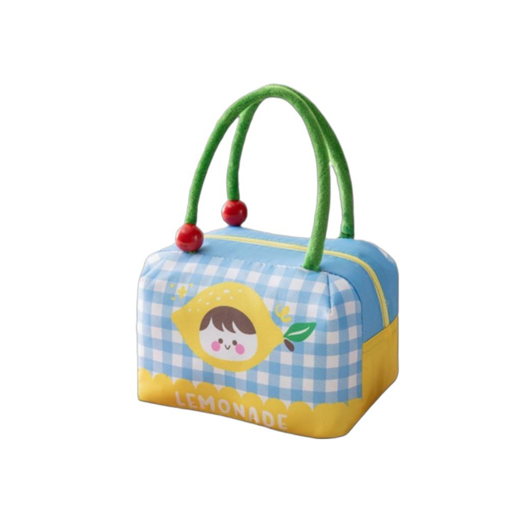 

Aluminum Film Cartoon Lunch Handbag Thickened Handheld Insulated Bag Thermal Insulation Bag Work Style 1