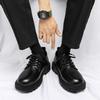 Business Office Formal Wear Casual Lace Up Men's Shoes Spring and Autumn Fashion New Breathable Anti Slip Men's Shoes 2026