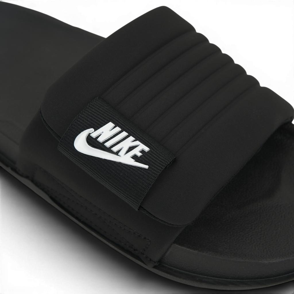 Nike Offcourt Adjust Slide Schwarz Weiß Unisex Sneaker DQ9624-001