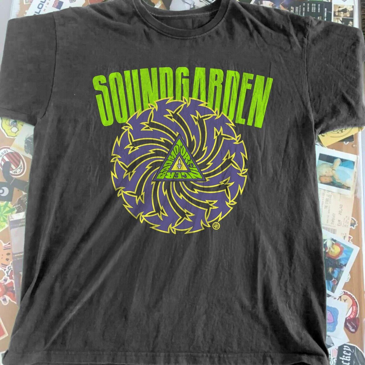 NEW! 1991 Soundgarden Badmotorfinger Black Cotton T-Shirt XL