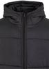 Winter Jacket Urban Classics Tb7010-mens Long Puffer Coat Black