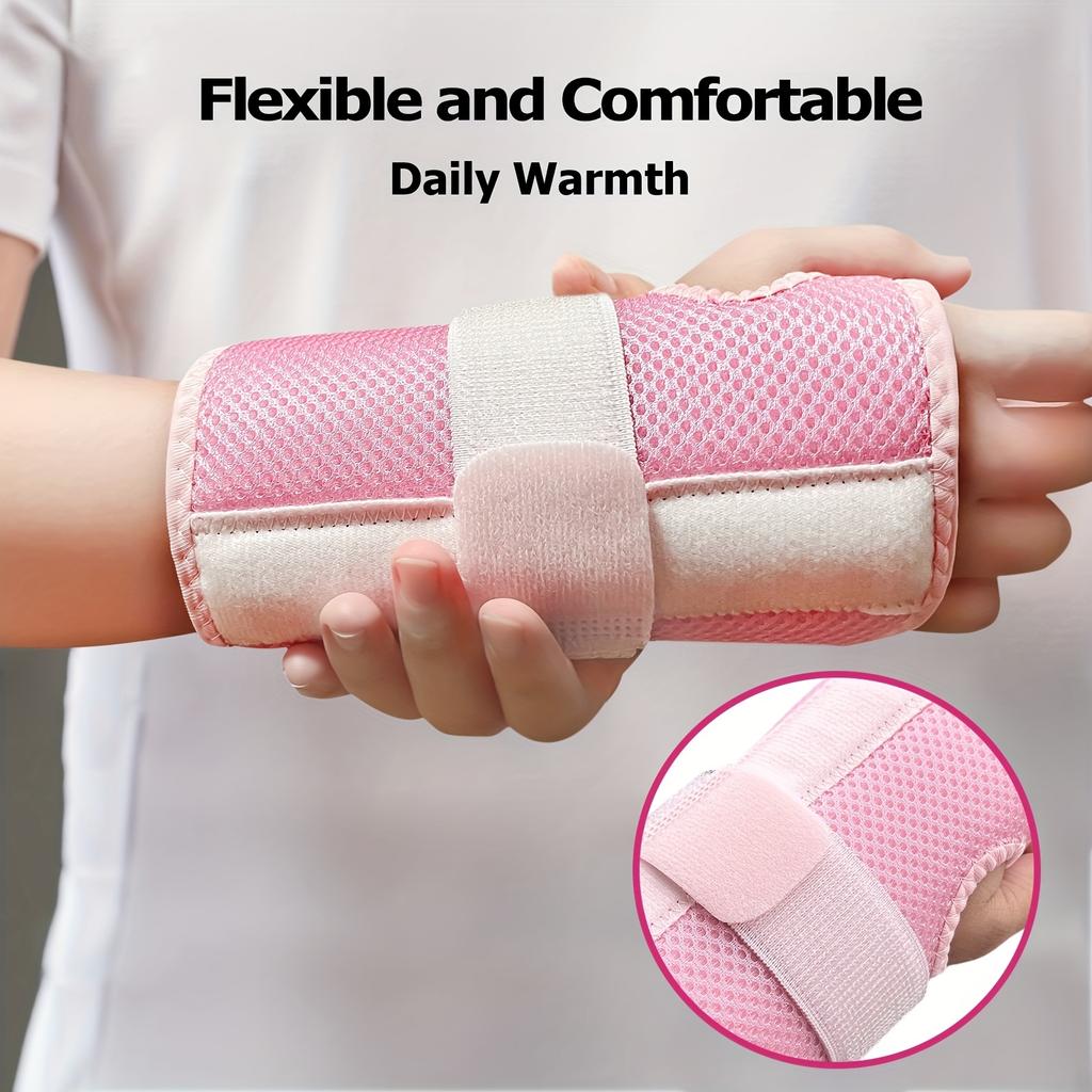 2pcs Double-panel Wrist Strap with Triple Fixing - Strong Support, Breathable and Comfortable for Sports and Everyday Elegance