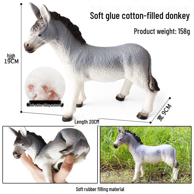 Realistic Farm Animal Model Set: Dairy Cow, Simmental Bull, Yellow Cattle, Fighting Bull, Water Buffalo, Yak