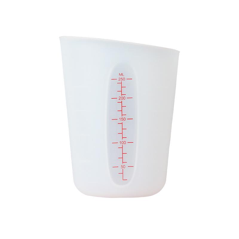 Double Scale Silicone Measuring Cup for Baking and Milk Tea