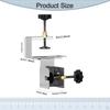 2Pcs Drawer Front Installation Clamps Hardware Jigs, Portable, Cold Rolled Steel, Adjustable Tools