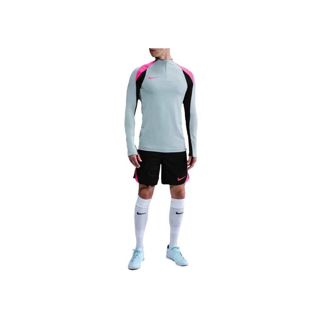 Nike Skin-Friendly Fashion Comfortable Soft Long Sleeve T-Shirt Men tops Gray Blue FN2404-395