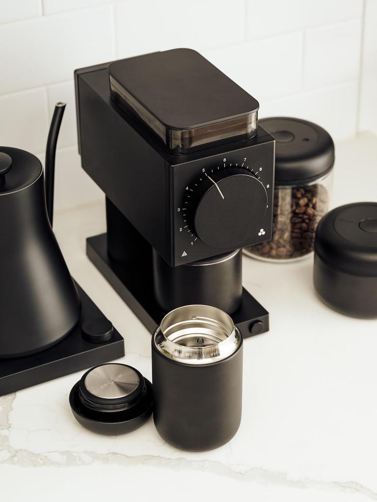 Fellow Ode Brew Grinder Gen2 Electric Coffee Grinder with Flat PSE Warranty Blades, Second-Generation Model, Certified, 2-Year Manufacturer's (Black)