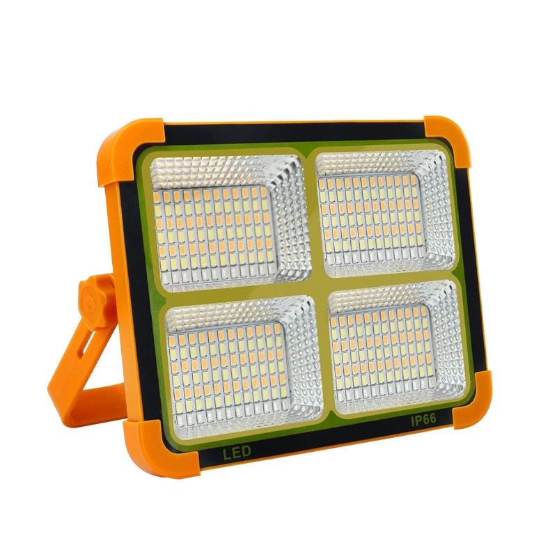 Ultra-Bright Solar Handheld Lantern: Rechargeable Emergency Outdoor Camping and Yard Floodlight