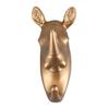 Resin Animal Shape Hook Wall Mounted Hanging Hook Decorative Hook for Coat Towel Key Painted Golden