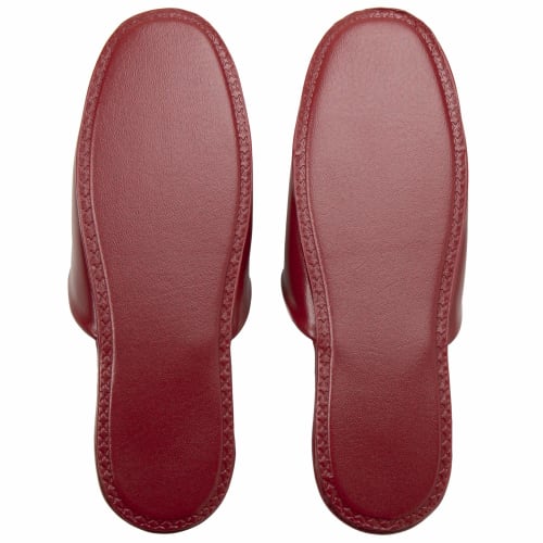 Comfortable Nippon Slippers, Red, Size 26cm, 348555, Perfect for Indoor Use or As Room Shoes.