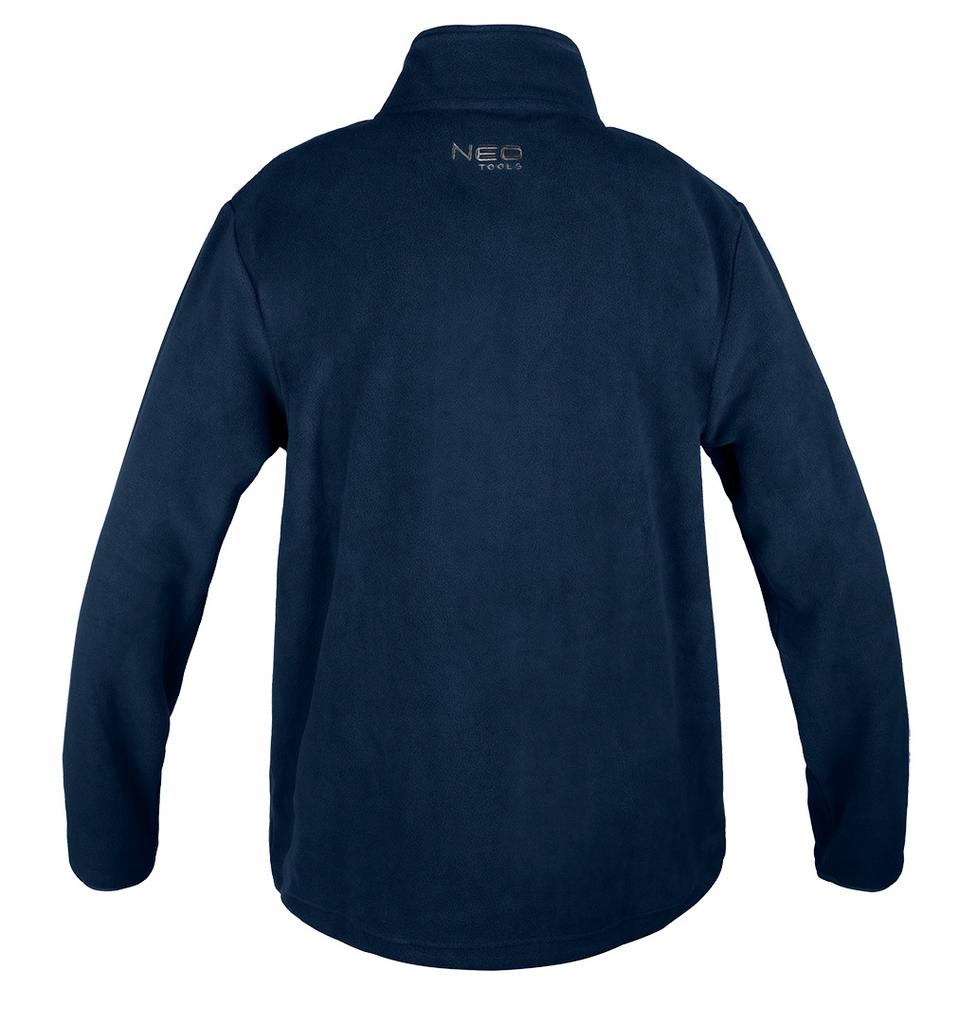 Navy Blue Fleece Sweatshirt, Size S