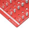 28 Thread Nut and Bolt Thread Checker Multipurpose Tool for 4mm X To 14mm X Metric Coarse To Fine Threads Checker, 0.7 2.0 Threads, 6-32 1/2-20