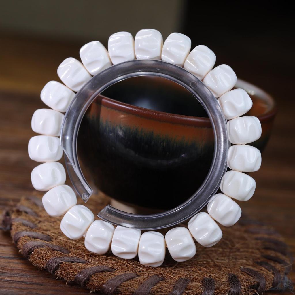 Authentic Antler Carving Wrap-Around Bracelet for Couples