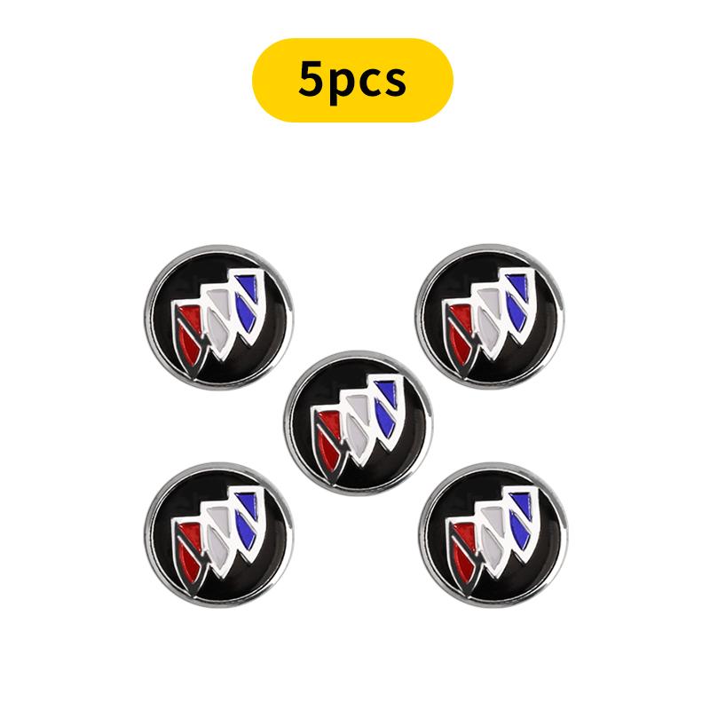 14mm Car Key Sticker Logo 3D Metal Emblem Car Accessories For Buick Century Excelle XT Verano Encore enclave Park Avenue GL8 GL6
