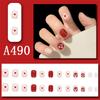 Manicure Sheet, Fake Nails, Finished Product, Simple Lemon Ice Style Manicure, Hair Change, Wearing Nails