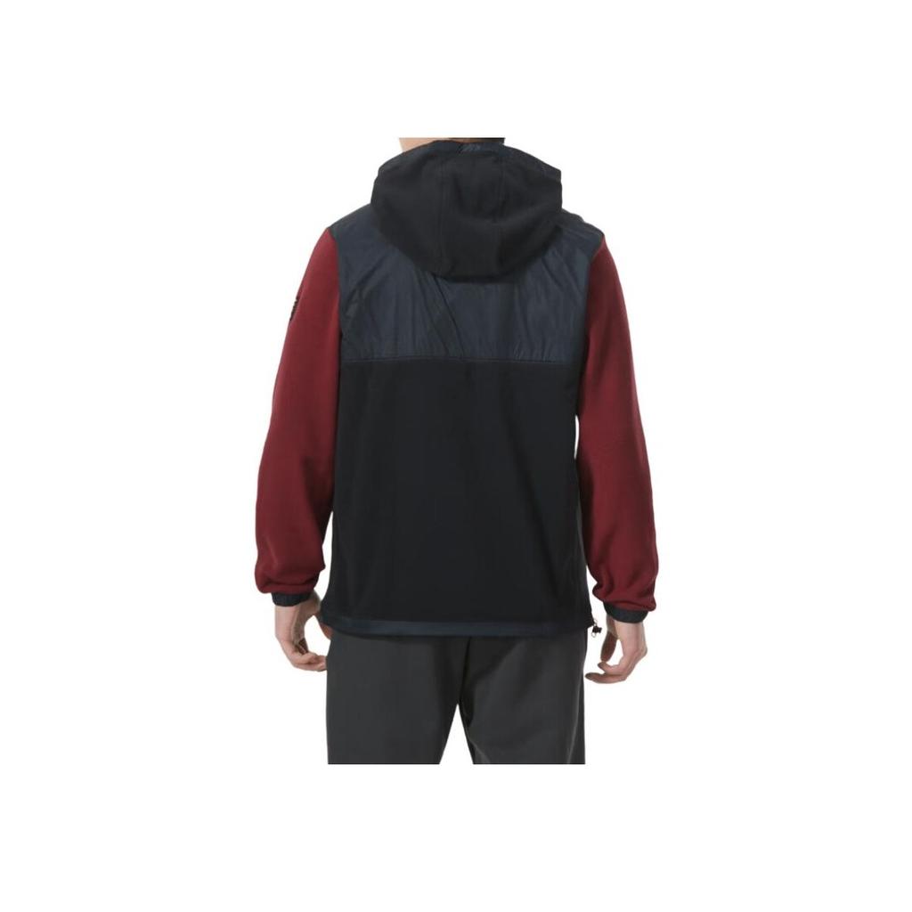 Under Armour Color Block Outdoor Casual Sports American Hoodie Pullover Long Sleeve Hoodie Men hoodies Deep-Red 1367134-626