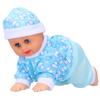 Lifelike Cute Baby Doll Electric Smart Laughing Crawling Doll Simulation Kids Toy(Garon 10in S )