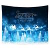 Nordic Christmas Tapestry Watercolor Christmas Tree Print Bedside Hanging Cloth Bedroom Background Cloth