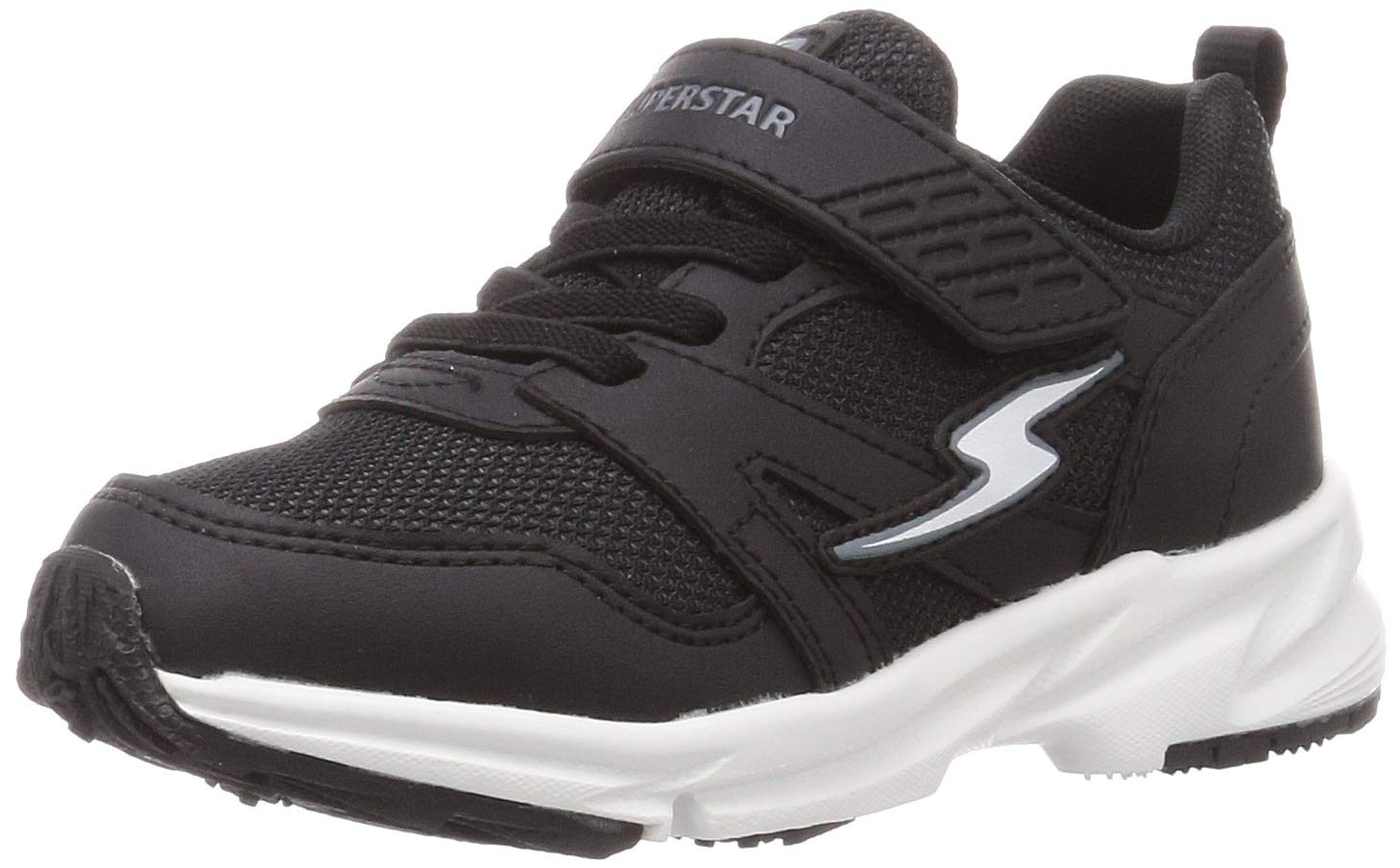 

Широкие Кроссовки Quick см [Superstar], Ширина, 3E, Сушка, Мальчики, Девочки, 16-25 см, Детские, SS, J7123AZ, Черный, 24.0 чёрный