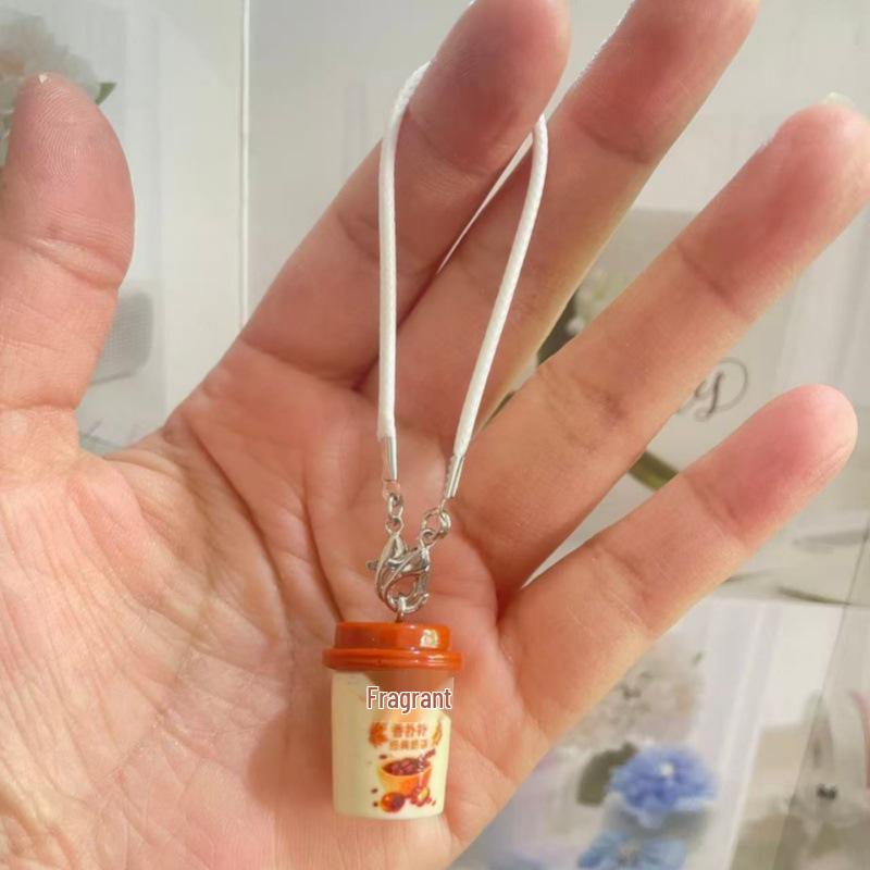 Miniature Cartoon Milk Tea Cup Crossbody Bag for OB11 Dolls