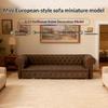 §Miniature Sofa Model 1/12 Dollhouse Furniture Lazy Sofa Ornament Dollhouse Decor Accessories Micro Scene Photography Props