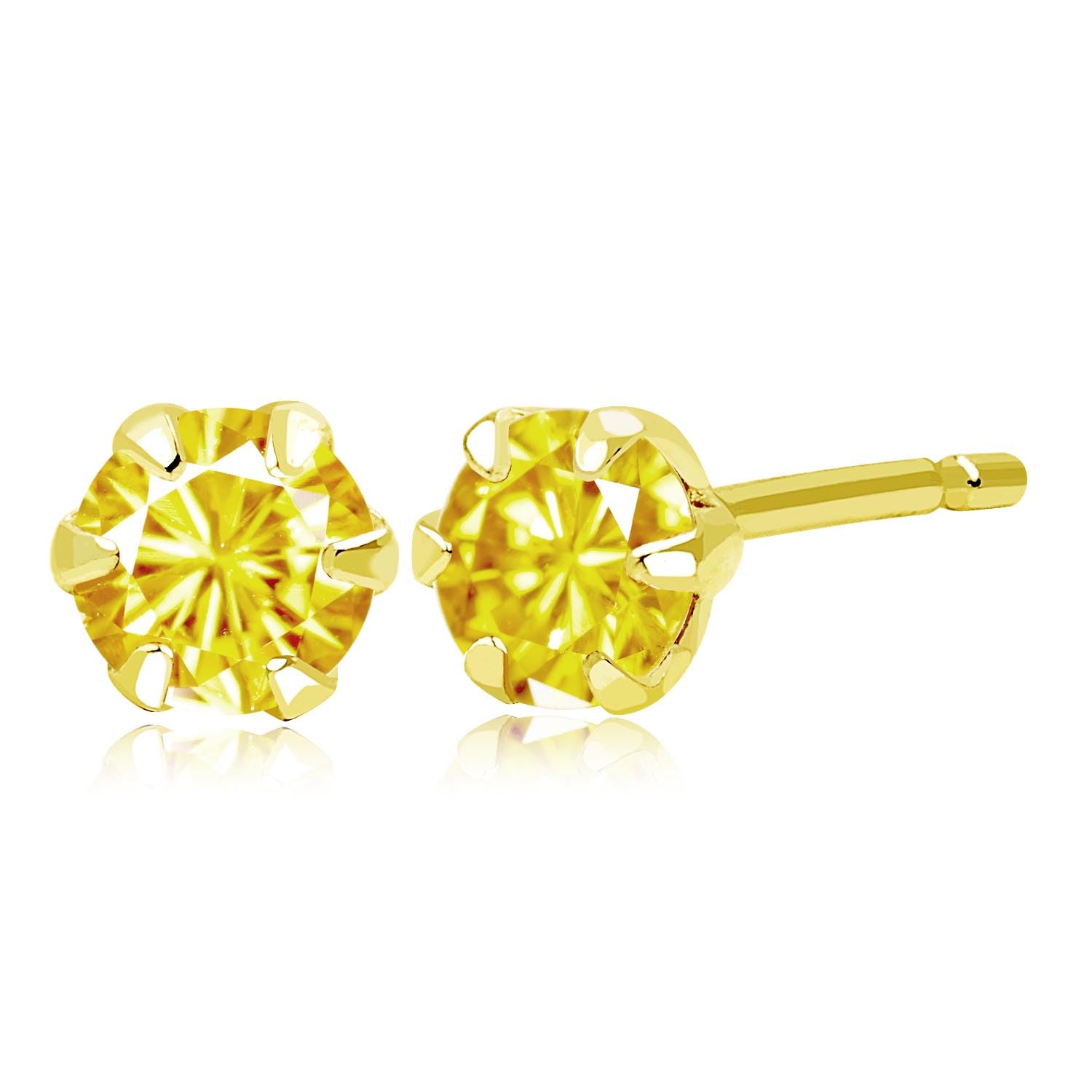 

Yellow Sapphire Earrings K18 Gold [Lala Christie] 0.3ct le71-0012-yg-y