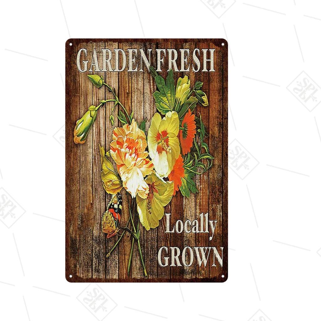 Animal Metal Sign Vintage Forest Park Doorplate Cat Bird Metal Tin Plate Fishing Plaque Bar Wall Sticker Farm Home Decoration