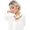 Foulards en Soie de Mûrier Petit Carré 35,5 x 35,5 Foulard de Cou Respirant Léger pour Femmes Cadeau Emballé