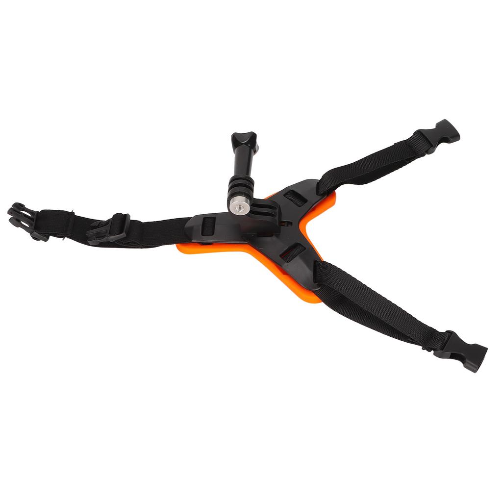 Helmet Chin Strap Mount Shock Absorbing Lightweight Adjustable Motorcycle Chin Camera Bracket for Hero 6 7 8