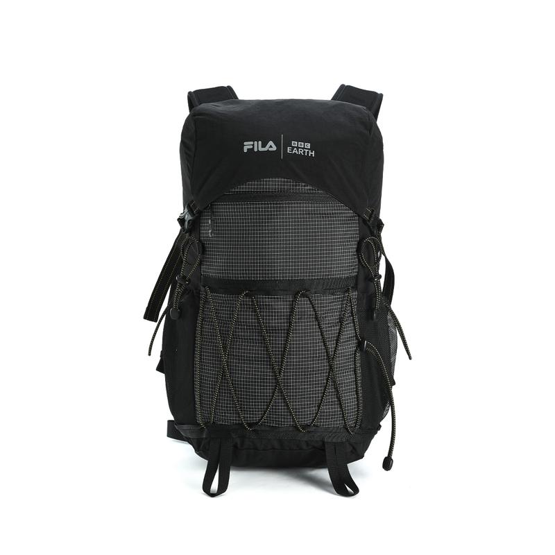 

FILA BBC Earth Collaboration Everyday Commuter Versatile Fabric Backpack Regular Men Backpack Deep-Black A13M437101FBK Pitch Black,XS