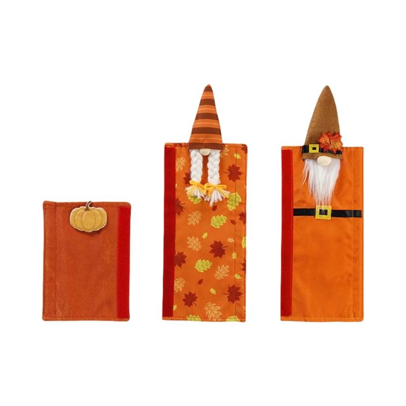 

3Pcs Fridge Handle Covers Fabric Handle Protectors Thanksgiving Decoration For Refrigerator Freezer Door Grip Protectors 1