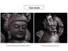 Creative Dragon Tathagata Backflow Incense Burner - Sandalwood & Agarwood Aromatherapy, Indoor Home Decor.