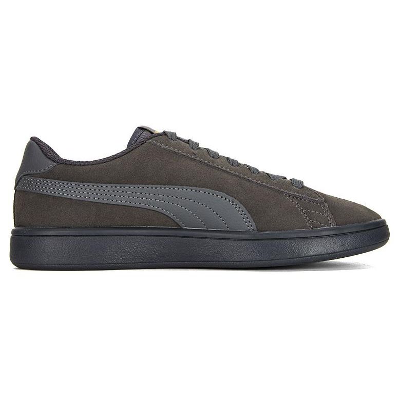 Puma Smash V2 L CN Leather Low-Top Sneakers Unisex Sneakers Gray Gold 391840-01