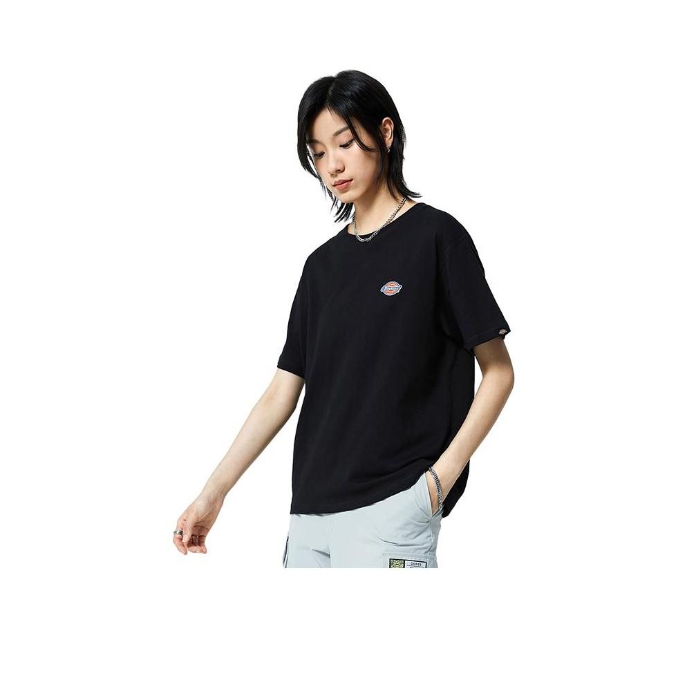 Dickies Logo Printed Casual Short Sleeve T-Shirt Women Tops Black DK011037-CC2