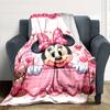 1 pezzo Coperta Dolce Minnie Mouse Leggero Plaid in Flanella per Divano Letto Viaggio Campeggio Soggiorno Ufficio Divano Sedia