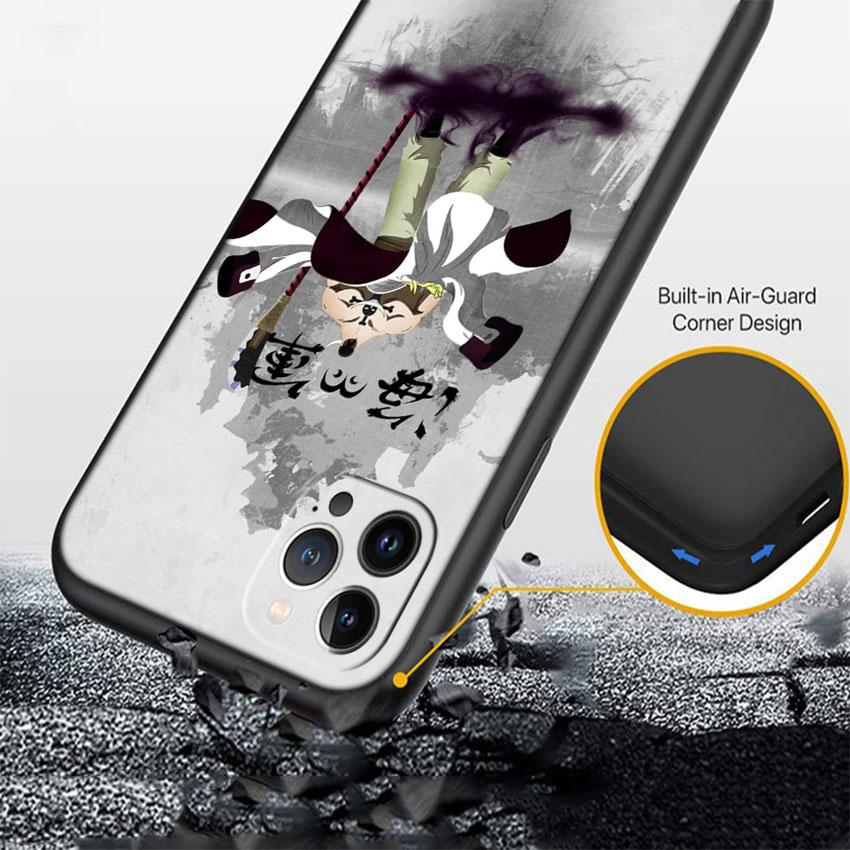 One Piece Edward Newgate Soft Shell Phone Case for iPhone 16 15 14 13 12 Pro Max Plus Mini