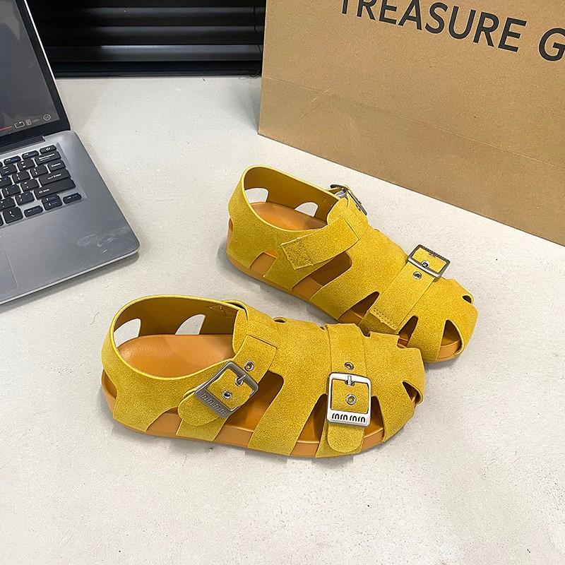 Summer New Retro Trend Versatile Wear Fashion Versatile Sandals Comfortable Women